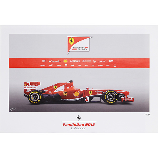 Ferrari FAMILY DAY 2013 Memorial Poster Set(3pcs.)
