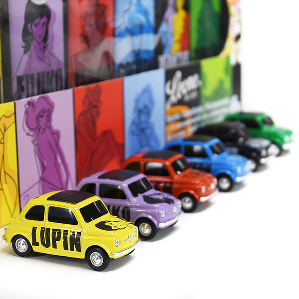 1/43 FIAT 500 Miniature Model-Lupin the Third Special Set-