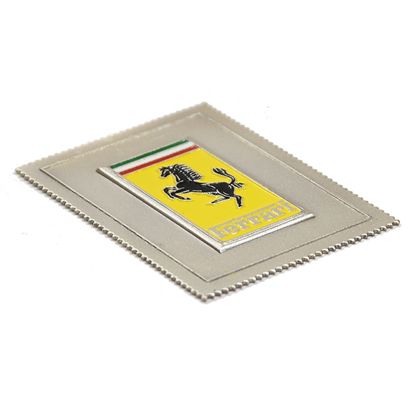 Ferrari Stamp Shaped Emblem Plate