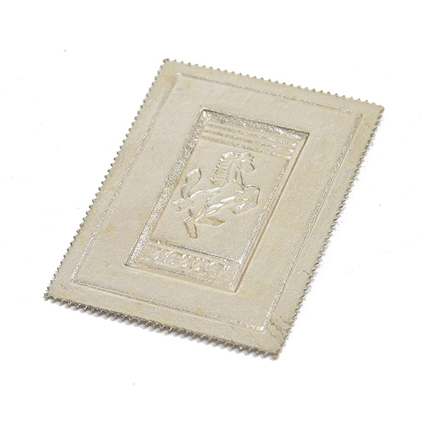 Ferrari Stamp Shaped Emblem Plate