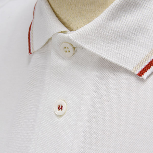 Alfa Romeo Heritage Polo Shirts(Off White)