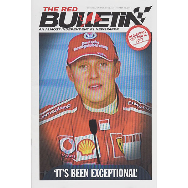 THE RED BULLETIN No.114 GP ITALY 2006