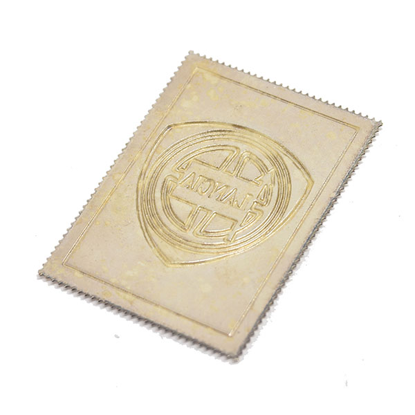 LANCIA Emblem Stamp Shaped Plate