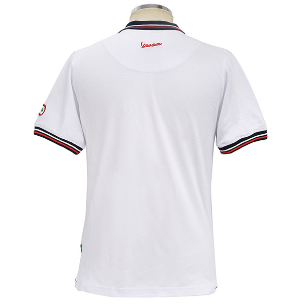 Vespa Official Polo-Shirts-MODERNIST-/White