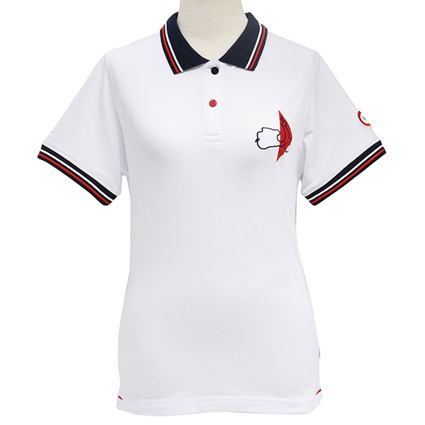 Vespa Official Polo-Shirts-MODERNIST- for Women/White