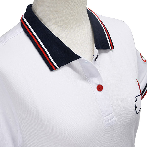 Vespa Official Polo-Shirts-MODERNIST- for Women/White