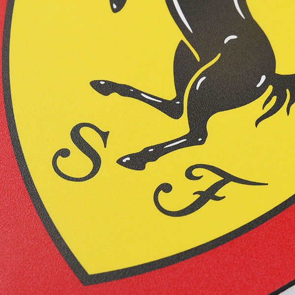 Ferrari SF Emblem Shaped Mouse Pad