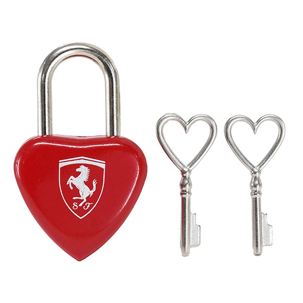 Ferrari Official Heart Shaped Padlock