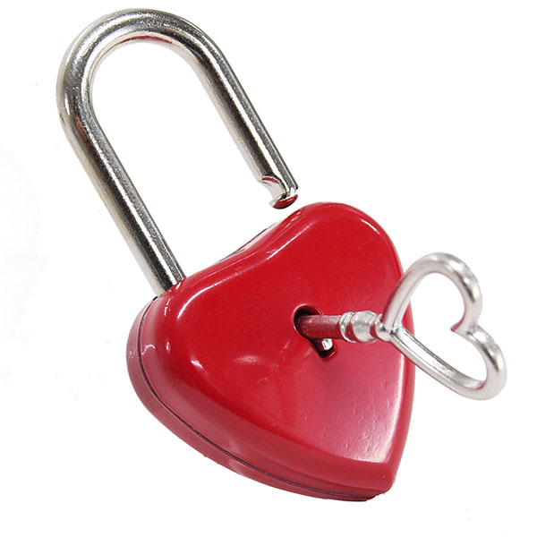 Ferrari Official Heart Shaped Padlock