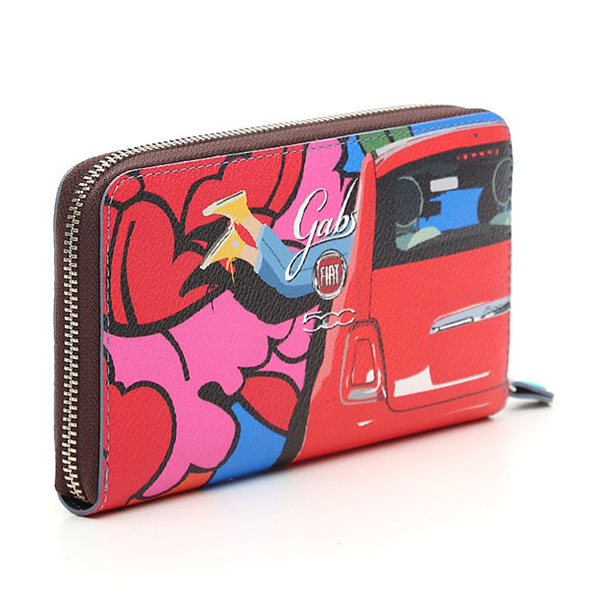 FIAT 500 Long Wallet -Brooklyn-by gabs