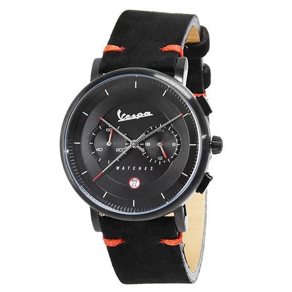 Vespa Official Chronograph Watch-CLASSY/Black-