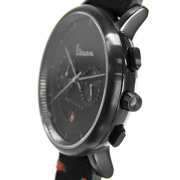 Vespa Official Chronograph Watch-CLASSY/Black-