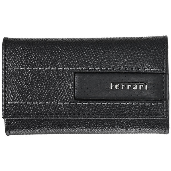 Ferrari Leather Keycase(Black)