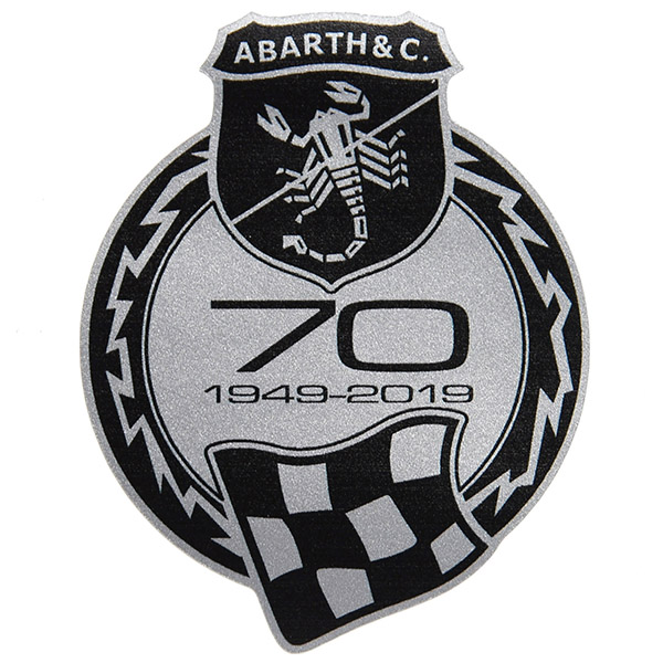 ABARTH 70th Memorial Emblem Sticker