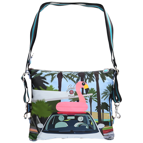 FIAT 500 2Way Shoulder Bag-South Beach- by gabs