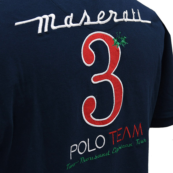 MASERATI La Martina Polo Shirts(Navy)