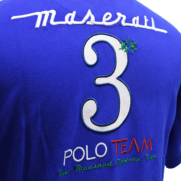 MASERATI La Martina Polo Shirts(Blue)