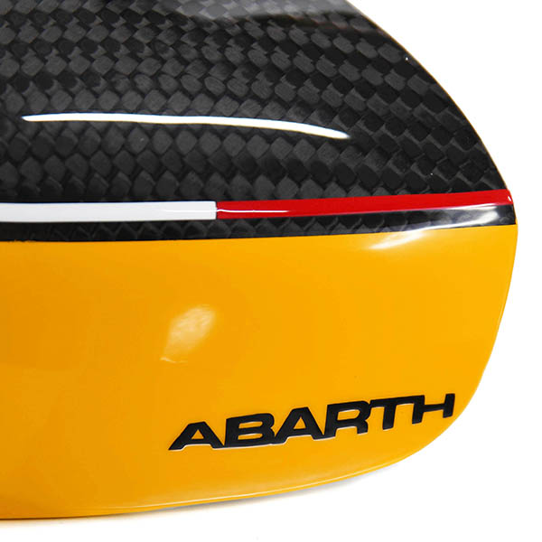 ABARTH 500 Real Carbon Mirror Cover(Yellow)
