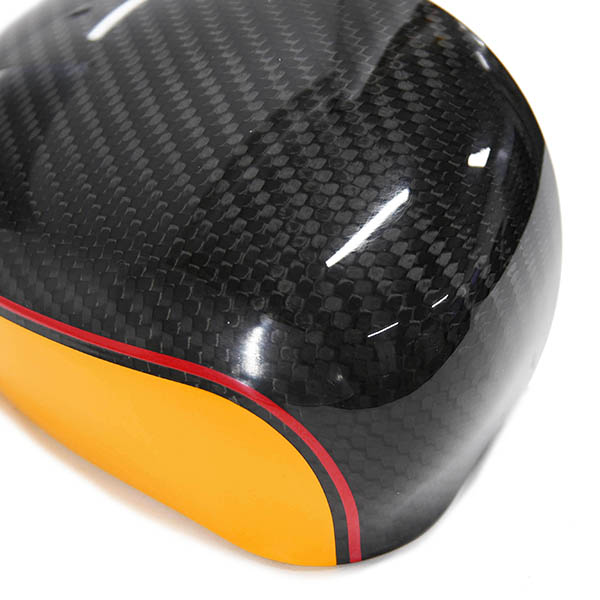 ABARTH 500 Real Carbon Mirror Cover(Yellow)