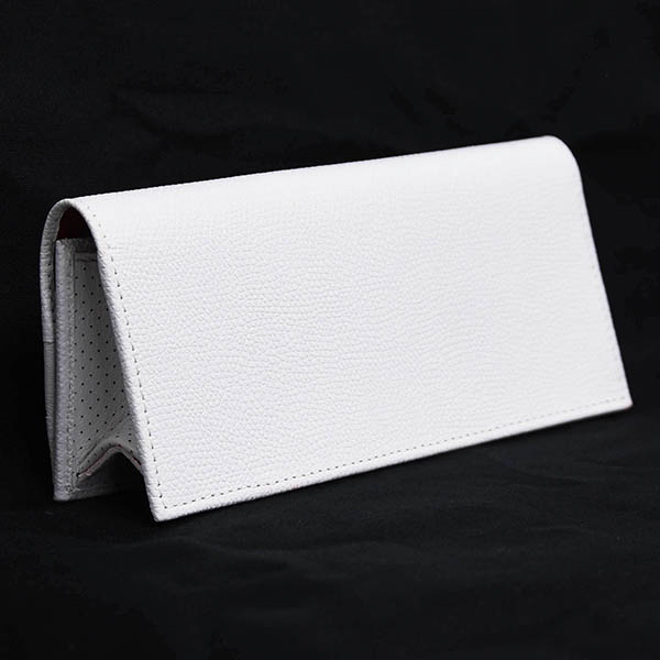 Ferrari Leather Glasses Case(White)