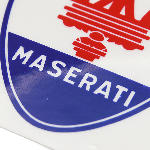 MASERATI Emblem Sticker(Clear Base)