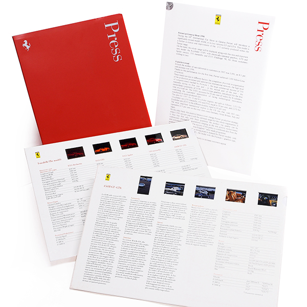 Ferrari 1998 Geneva Press Kit