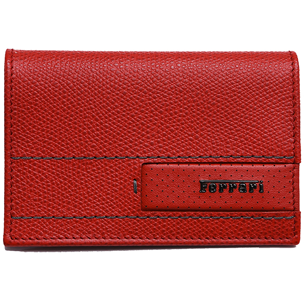 Ferrari GT Leather Card Case(Red)