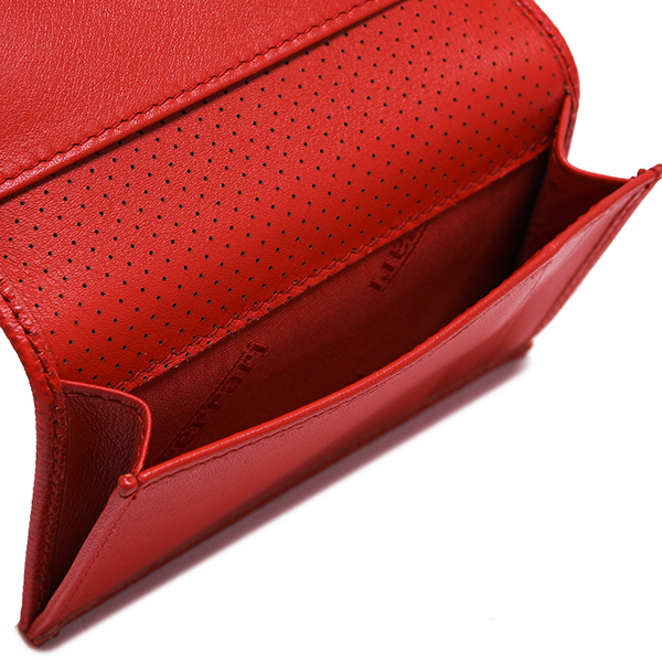 Ferrari GT Leather Card Case(Red)