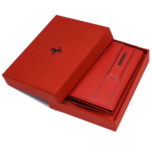 Ferrari GT Leather Card Case(Red)