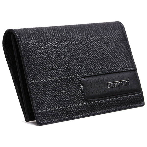 Ferrari GT Leather Bussiness Card Case(Black)
