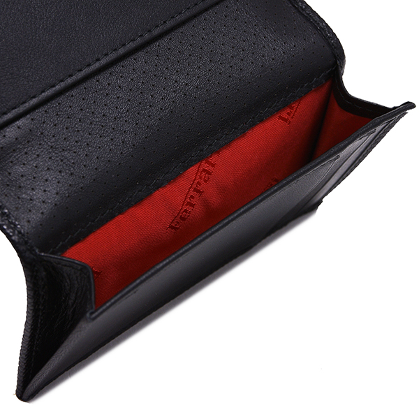 Ferrari GT Leather Bussiness Card Case(Black)