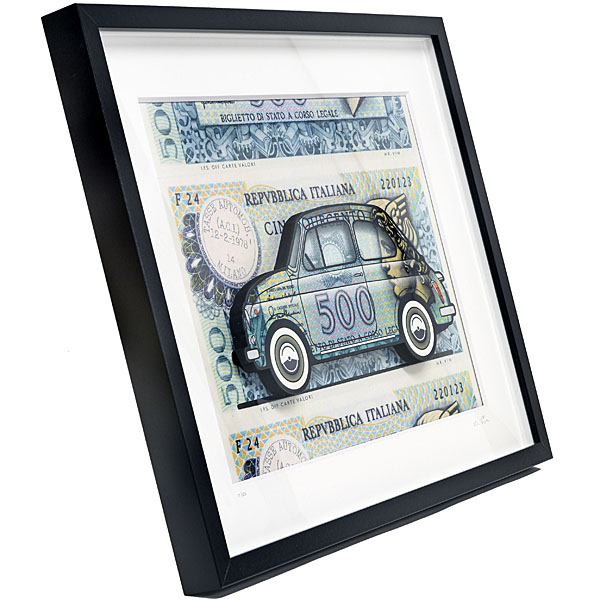 FIAT Nuova 500 Illustration by Mr.Vin -500 LIRE- (Large)