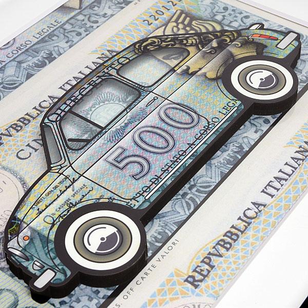 FIAT Nuova 500 Illustration by Mr.Vin -500 LIRE- (Large)