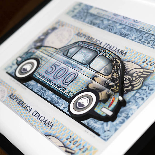 FIAT Nuova 500 Illustration by Mr.Vin -500 LIRE- (Large)