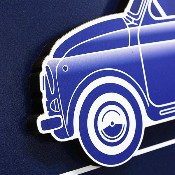 FIAT Nuova 500 Stamp Illustration by Mr.Vin -BLUEPRINT- (Large)