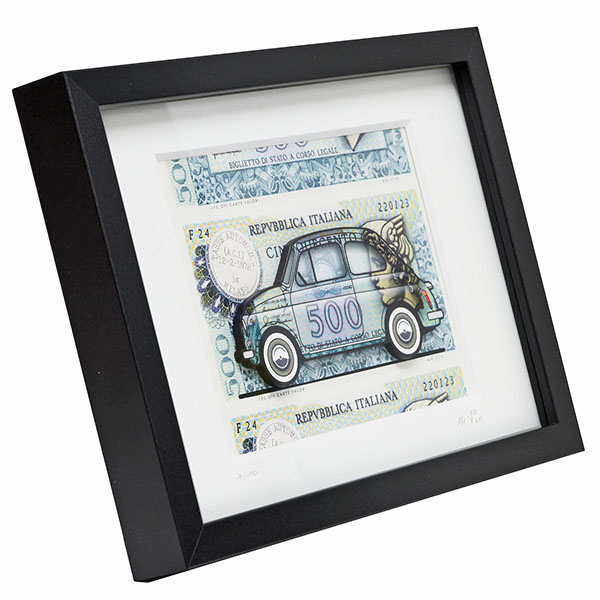 FIAT Nuova 500 Illustration by Mr.Vin -500 LIRE- (Small)