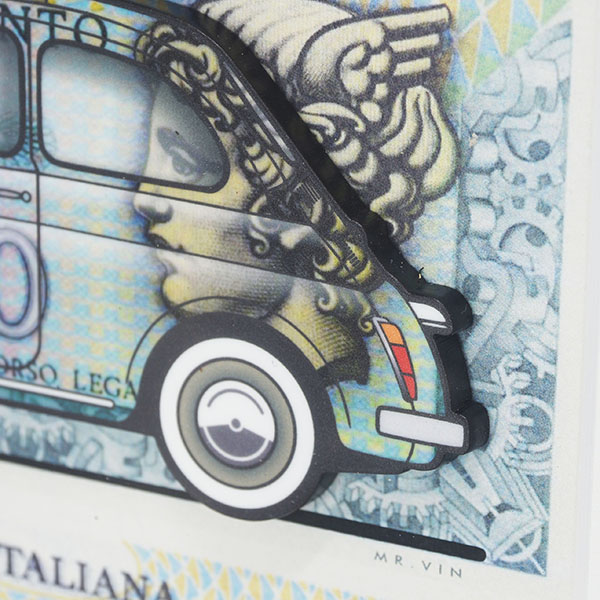 FIAT Nuova 500 Illustration by Mr.Vin -500 LIRE- (Small)