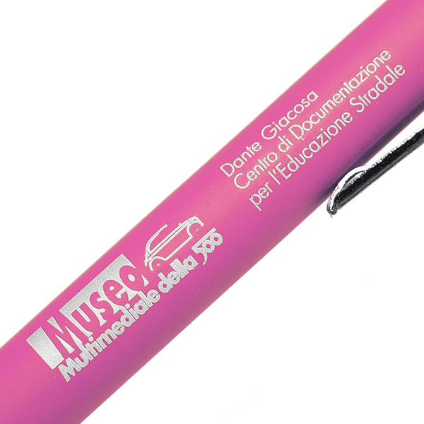 FIAT 500 CLUB ITALIA Official Ball Point Pen(Pink)
