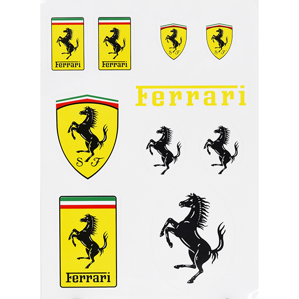 Ferrari純正ステッカーセット