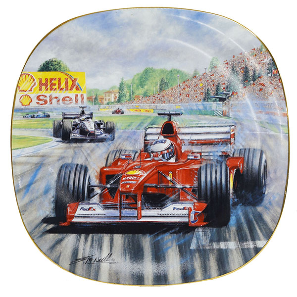 Scuderia Ferrari 2000 M.schumacher Picture plate by Greg McNeill