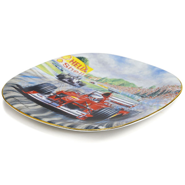 Scuderia Ferrari 2000 M.schumacher Picture plate by Greg McNeill