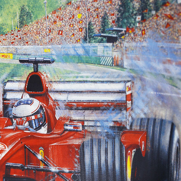 Scuderia Ferrari 2000 M.schumacher Picture plate by Greg McNeill