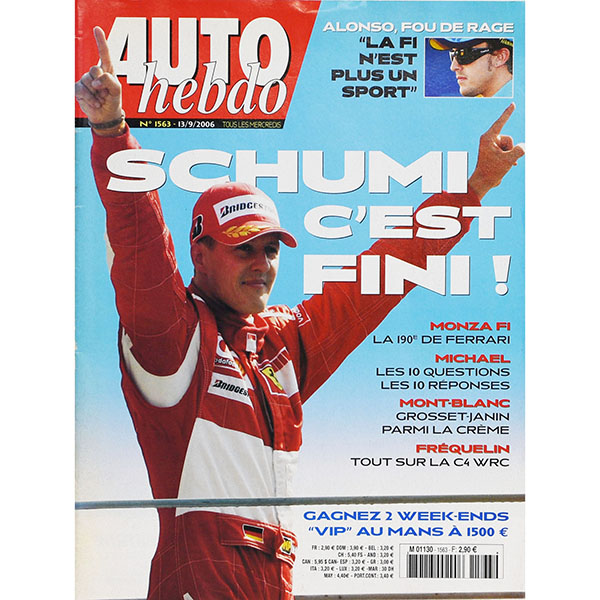 M.Schumacher Retirement Memorial Issue Set