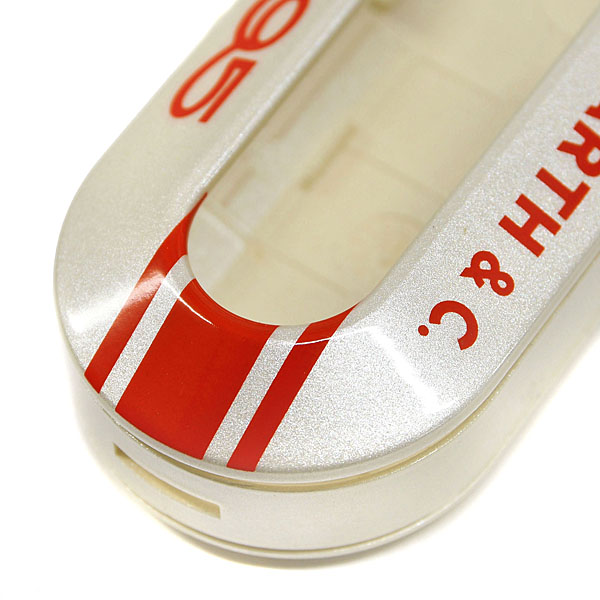 ABARTH 595 50th Anniversary Key Cover Prototype(White Gloss)