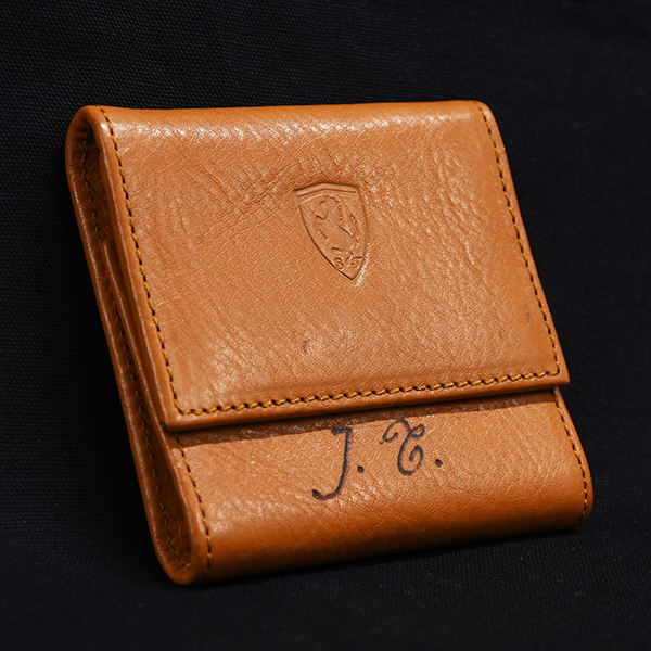 Jean Todt Leather Coin Case by Schedoni