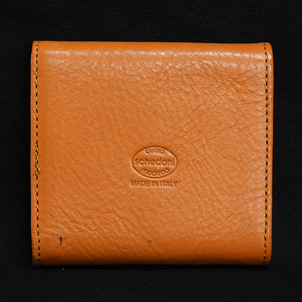 Jean Todt Leather Coin Case by Schedoni