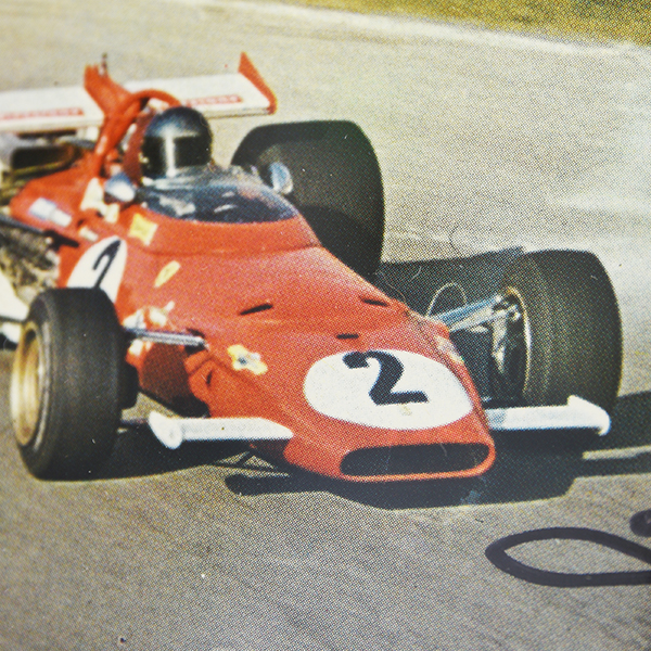 Scuderia Ferrari J.Ickx Signed Card
