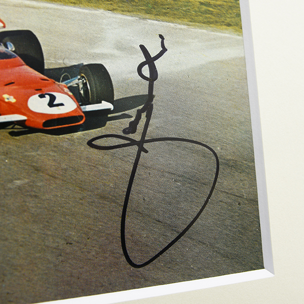 Scuderia Ferrari J.Ickx Signed Card