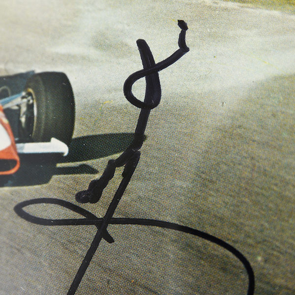 Scuderia Ferrari J.Ickx Signed Card