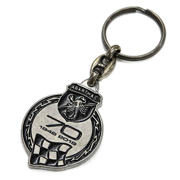 ABARTH 70 anni Memorial Keyring